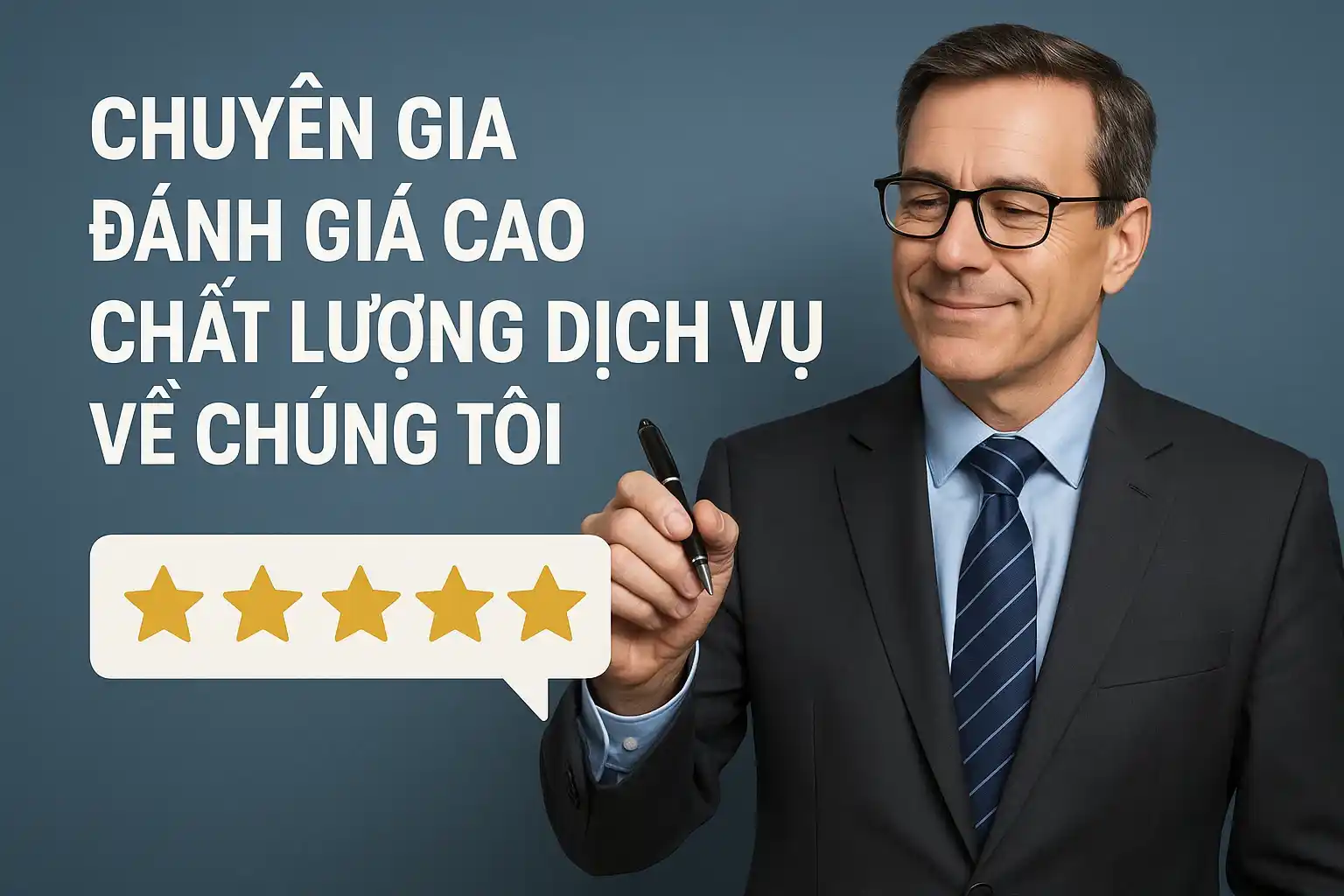 Chuyên gia đánh giá cao chất lượng dịch vụ về chúng tôi