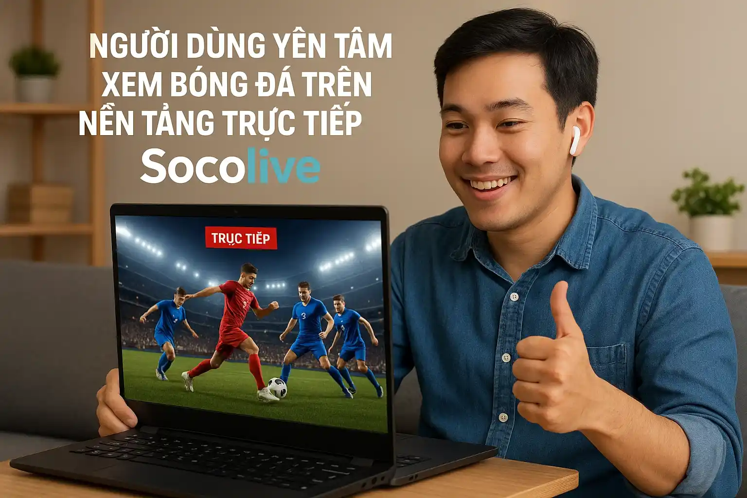 Người dùng yên tâm xem bóng đá trên nền tảng trực tiếp Socolive