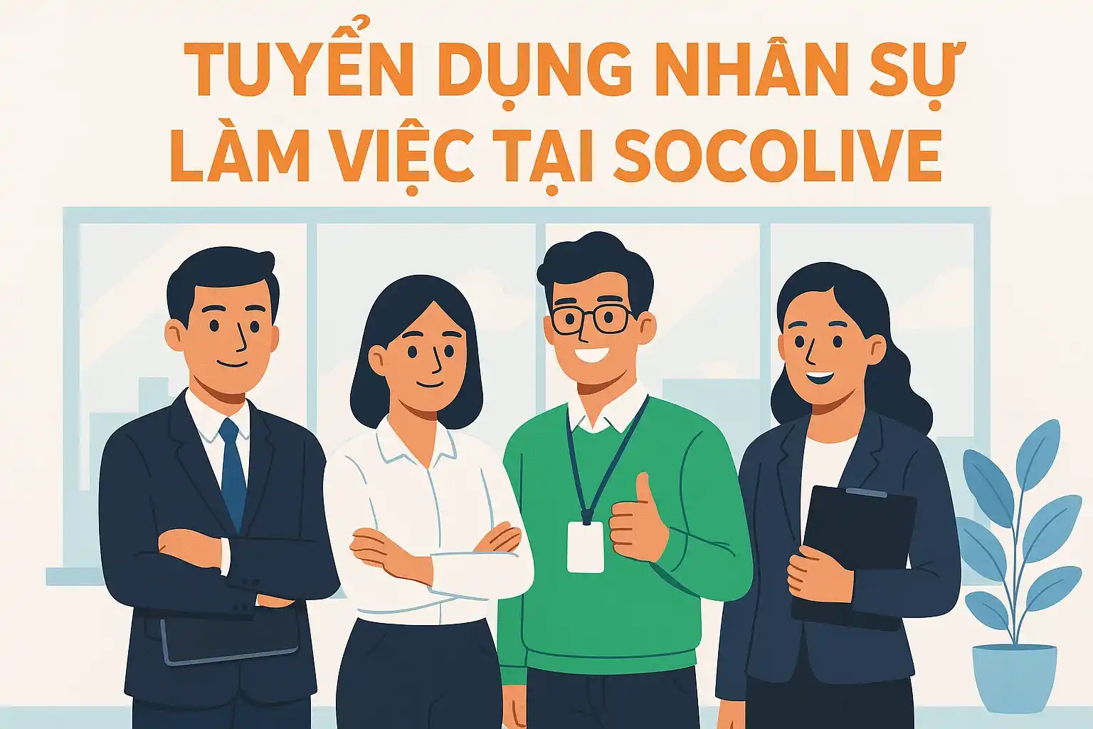 Tuyển dụng nhân sự Socolive