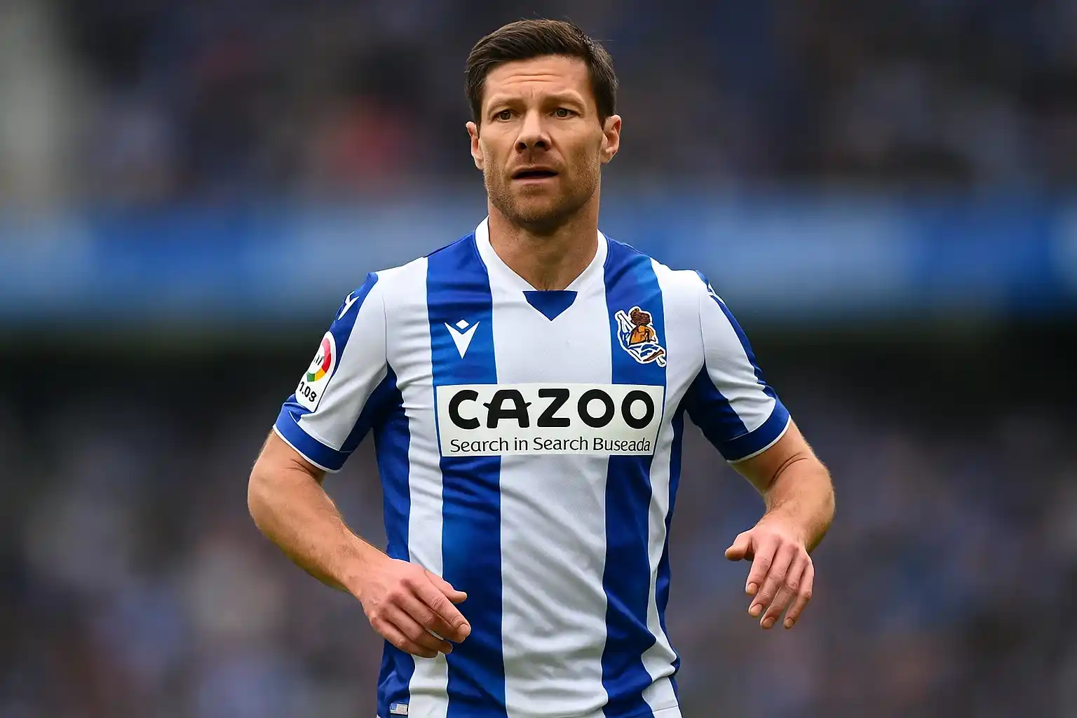 Xabi Alonso trong màu áo Real Sociedad – bước đầu thành công.
